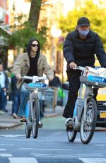 VITTORIA CERETTI Out for a Bike Ride in New York 10/12/2024