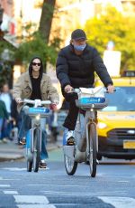 VITTORIA CERETTI Out for a Bike Ride in New York 10/12/2024