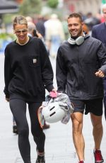 VOGUE WILLIAMS and Spender Matthews in Cycling Gear Out in London 10/03/2024