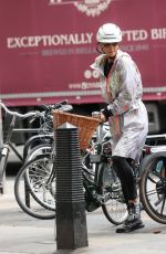 VOGUE WILLIAMS and Spender Matthews in Cycling Gear Out in London 10/03/2024