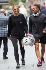 VOGUE WILLIAMS and Spender Matthews in Cycling Gear Out in London 10/03/2024
