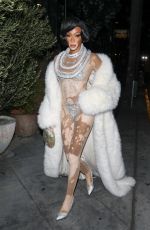 WINNIE HARLOW Arrives at La La Anthony