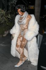 WINNIE HARLOW Arrives at La La Anthony