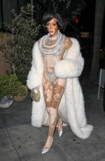 WINNIE HARLOW Arrives at La La Anthony