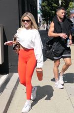 WITNEY CARSON Leaves DWTS Practice in Los Angeles 10/10/2024
