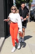 WITNEY CARSON Leaves DWTS Practice in Los Angeles 10/10/2024