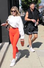 WITNEY CARSON Leaves DWTS Practice in Los Angeles 10/10/2024