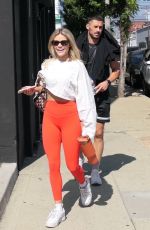 WITNEY CARSON Leaves DWTS Practice in Los Angeles 10/10/2024