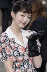 WONYOUNG ata Miu Miu SS 2025 Show at Paris Fashion Week 10/01/2024
