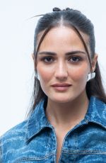 YASMINE ZAHRAN at Stella McCartney Womenswear Spring-Summer 2025 Show at Paris Fashion Week 09/30/2024