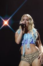 ZARA LARSSON Performs at Chase Center in San Francisco 10/04/2024