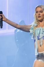 ZARA LARSSON Performs at Rogers Arena in Vancouver 10/10/2024