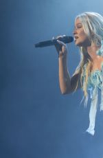 ZARA LARSSON Performs at Rogers Arena in Vancouver 10/10/2024