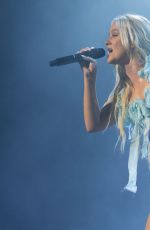 ZARA LARSSON Performs at Rogers Arena in Vancouver 10/10/2024
