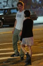 ZOE KRAVITZ and Austin Butler Film Night Scene for Caught Stealing in New York 10/03/2024