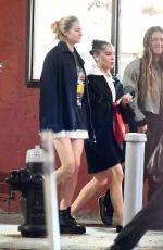 ZOE KRAVITZ and SHAILENE WOODLEY Out for Dinner at Buvette in New York 10/22/2024