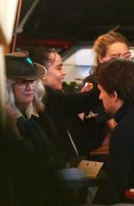 ZOE KRAVITZ and SHAILENE WOODLEY Out for Dinner at Buvette in New York 10/22/2024