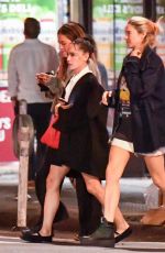 ZOE KRAVITZ and SHAILENE WOODLEY Out for Dinner at Buvette in New York 10/22/2024