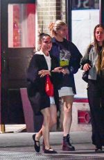 ZOE KRAVITZ and SHAILENE WOODLEY Out for Dinner at Buvette in New York 10/22/2024