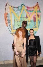 ZOE KRAVITZ at Dom Perignon Event Tribute to Jean-Michel Basquiat in New York 10/10/2024