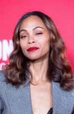 ZOE SALDANA at BFI Zoe Saldana Screen Talk in London 10/12/2024