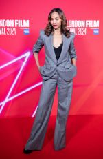 ZOE SALDANA at BFI Zoe Saldana Screen Talk in London 10/12/2024