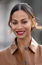 ZOE SALDANA at Emilia Perez Photocall in London 10/10/2024