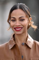ZOE SALDANA at Emilia Perez Photocall in London 10/10/2024