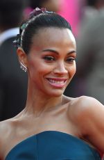 ZOE SALDANA at Emilia Perez Premiere at 68th BFI London Film Festival 10/11/2024