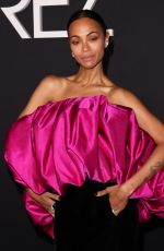 ZOE SALDANA at Emilia Perez Premiere at Egyptian Theatre in Hollywood 10/21/2024