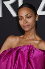 ZOE SALDANA at Emilia Perez Premiere at Egyptian Theatre in Hollywood 10/21/2024