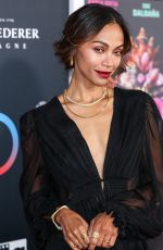 ZOE SALDANA at French American Film Festival - Opening Night Premiere of Emilia Perez at Directors Guild of America in Los Angeles 10/29/2024