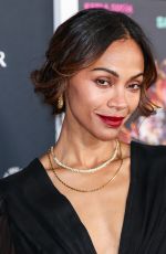 ZOE SALDANA at French American Film Festival - Opening Night Premiere of Emilia Perez at Directors Guild of America in Los Angeles 10/29/2024