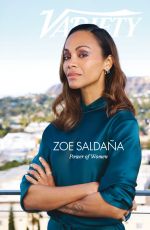 ZOE SALDANA in Variety Magazine - Power of Women Issue 2024