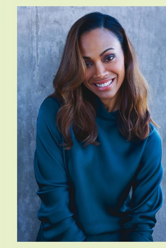 ZOE SALDANA in Variety Magazine - Power of Women Issue 2024