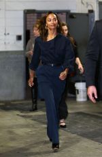 ZOE SALDANA Leaves Emilia Perez Screening at Dolby Theater in New York 10/01/2024