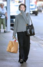 ZOEY DEUTCH Arrives for Her Matinee Performance of Our Town in New York 10/06/2024