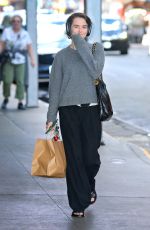 ZOEY DEUTCH Arrives for Her Matinee Performance of Our Town in New York 10/06/2024