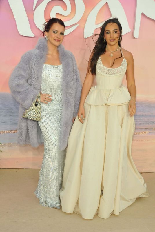 ABIGAIL BARLOW and EMILY BEAR at Moana 2 UK Premiere at Cineworld Leicester Square in London 11/24/2024