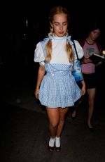 ADDISON RAE Arrives at Kendall Jenner