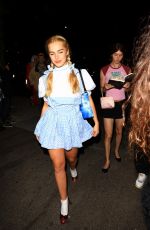 ADDISON RAE Arrives at Kendall Jenner