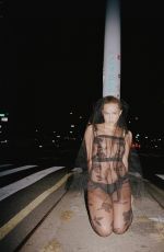 ADDISON RAE at a Photoshoot, November 2024