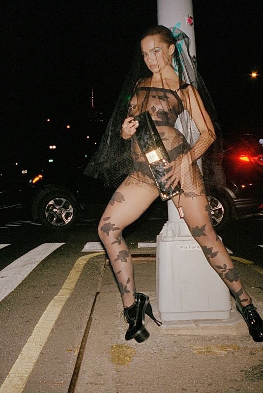 ADDISON RAE at a Photoshoot, November 2024