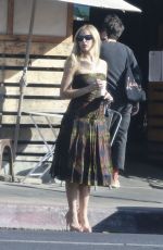 ADDISON RAE Out for Coffee with Friends in Los Angeles 11/01/2024