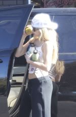 ADDISON RAE Out for Juice with a Friend in Los Angeles 11/04/2024