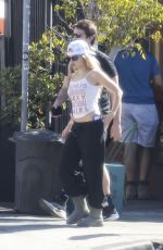ADDISON RAE Out for Juice with a Friend in Los Angeles 11/04/2024