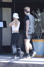 ADDISON RAE Out for Juice with a Friend in Los Angeles 11/04/2024