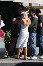ADDISON RAE Out for Lunch with Friends 11/08/2024