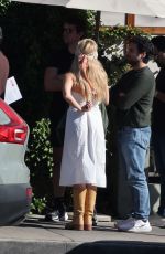 ADDISON RAE Out for Lunch with Friends 11/08/2024