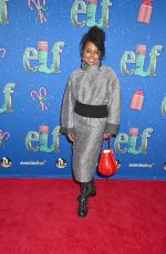 ADRIENNE WARREN at Elf 2nd Broadway Revival Opening Night in New York 11/17/2024